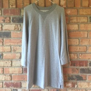 Madewell Sweater Dress Grey